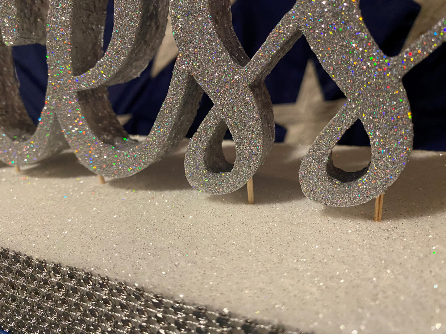 Center Piece/My Sweet 16/ Glitter Name