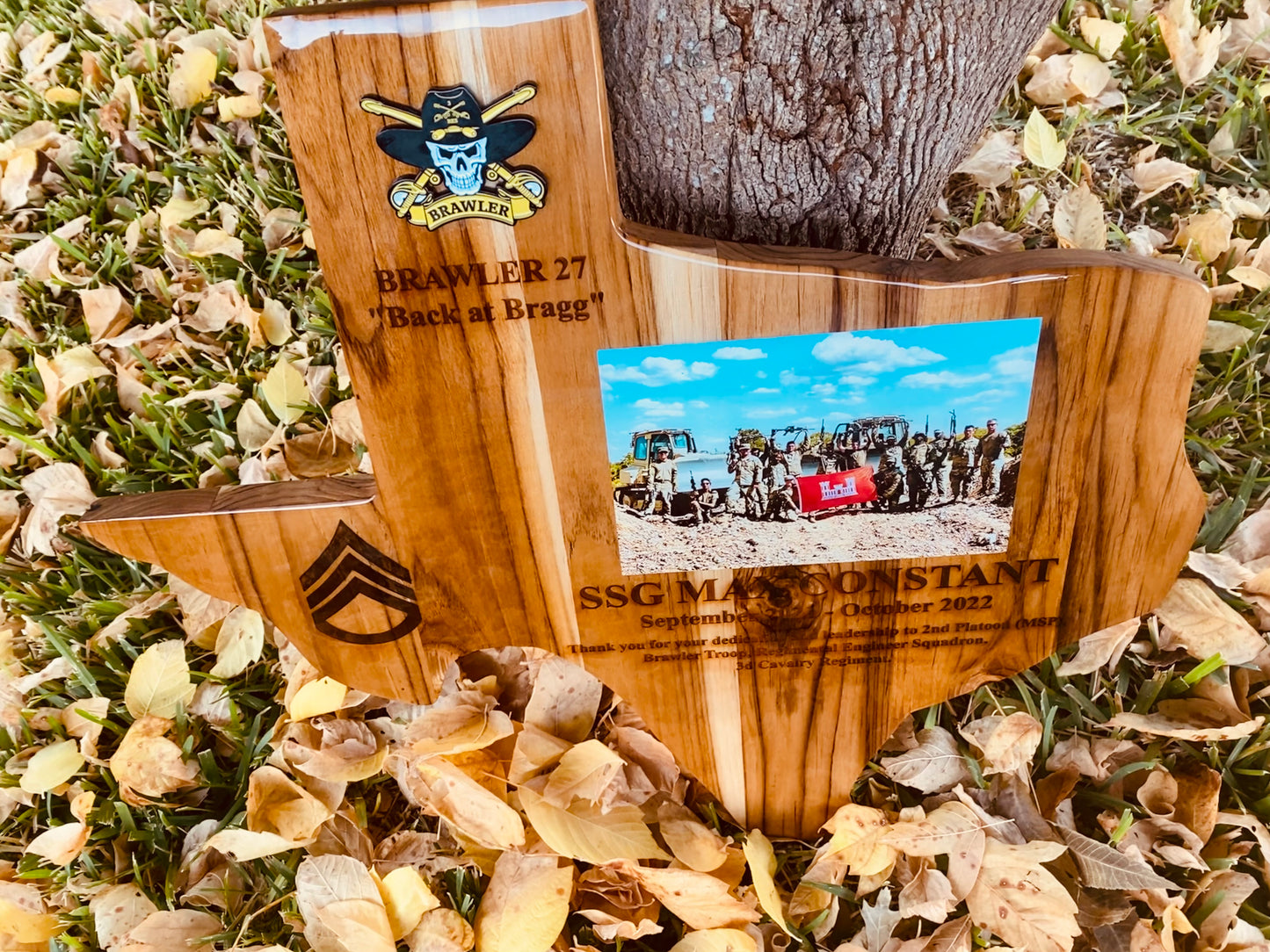 Texas Plaque Epoxy Resin