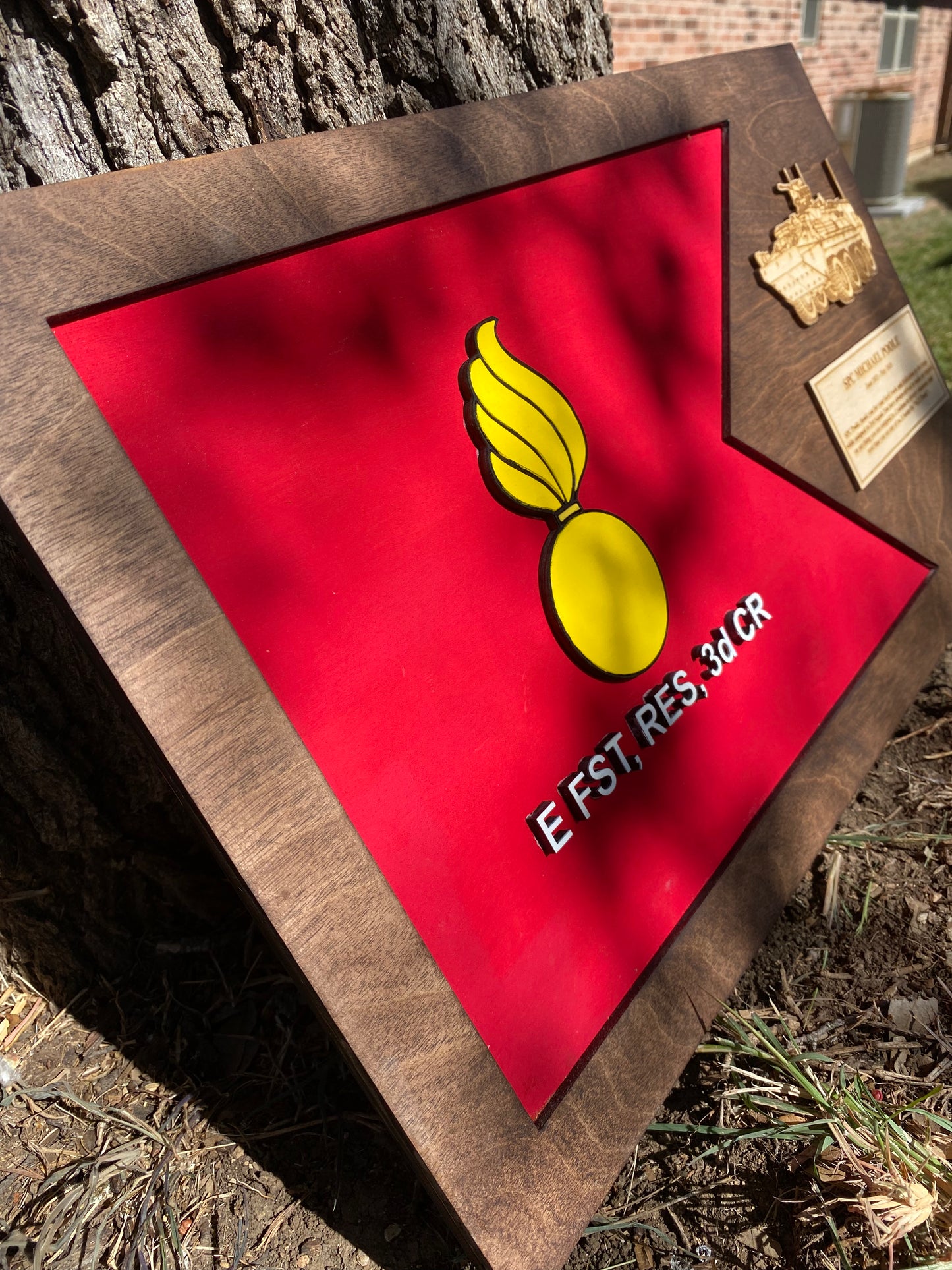 Guidon Plaque/ Award