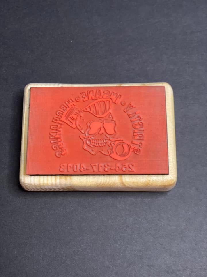 Custom Rubber Stamp – lamaderarustica